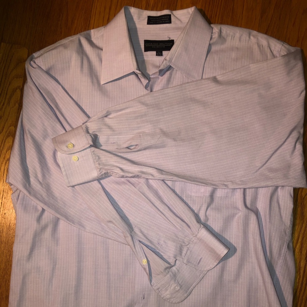 NEVER WORN! Men button down GIORGIO BRUTINI LARGE